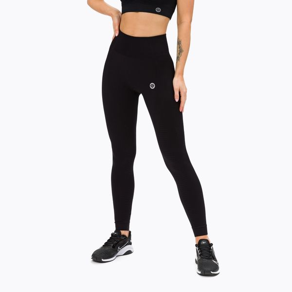 Gym Glamour Дамски безшевни гамаши Glamour Gym black 195