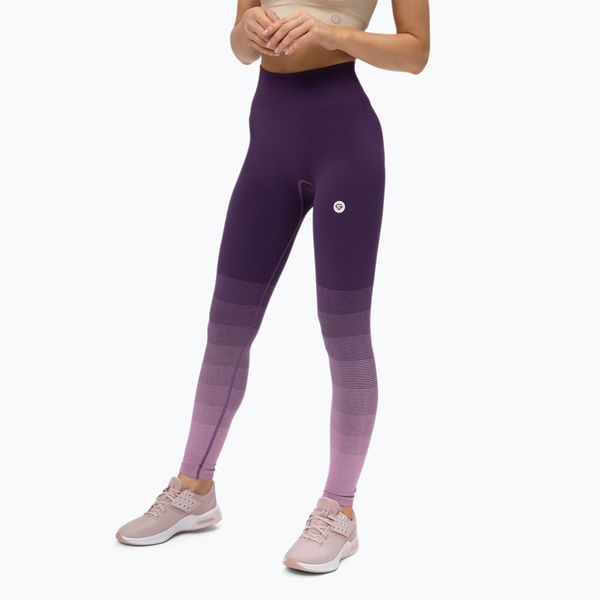 Gym Glamour Дамски гамаши Gym Glamour Ombre purple 282