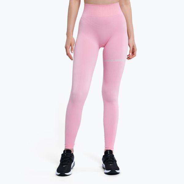 Gym Glamour Дамски гамаши за тренировка Gym Glamour Push Up Candy Pink 408