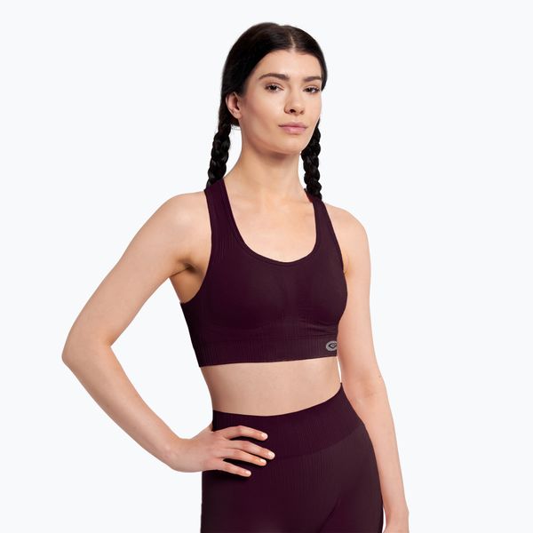 Gym Glamour Спортен сутиен Gym Glamour push up бордо 322