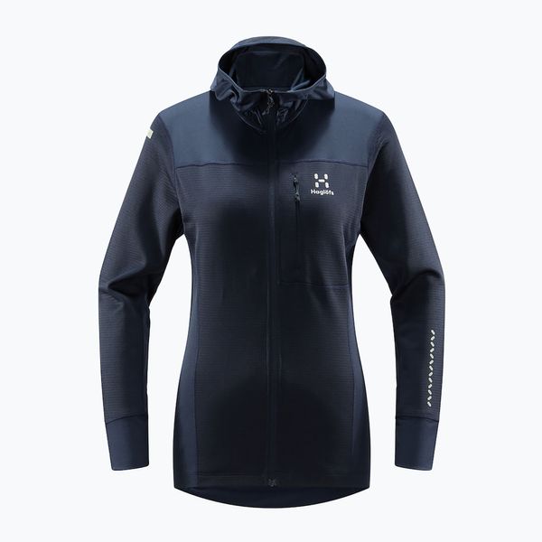 Haglöfs Дамски поларен суитшърт Haglöfs L.I.M Mid Multi Hood blue 6053713N5010