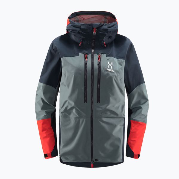 Haglöfs Дамско дъждобранно яке Haglöfs Spitz GTX PRO синьо 6053914X9015