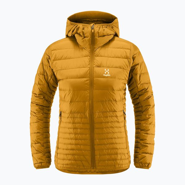 Haglöfs Дамско пухено яке Haglöfs Micro Nordic Down Hood yellow 6050484Q4010