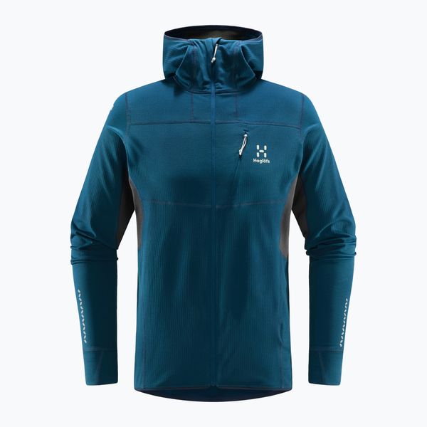 Haglöfs Мъжки суитшърт за трекинг Haglöfs L.I.M Mid Comp Hood blue 6052544QN015