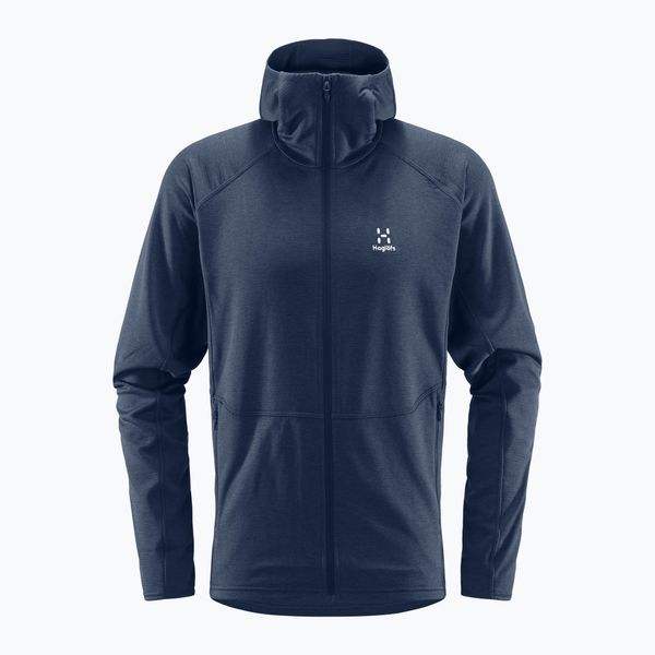 Haglöfs Мъжки суитшърт за трекинг Haglöfs Skuta Hood navy blue 6050713N5015