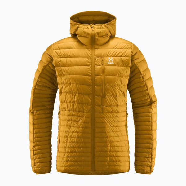 Haglöfs Мъжко пухено яке Haglöfs Micro Nordic Down Hood yellow 6050474Q4015