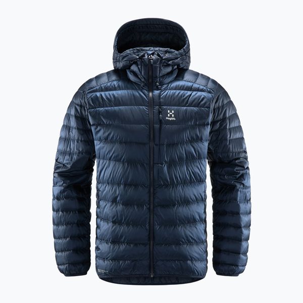 Haglöfs Мъжко пухено яке Haglöfs Roc Down Hood navy blue 6046823N5015