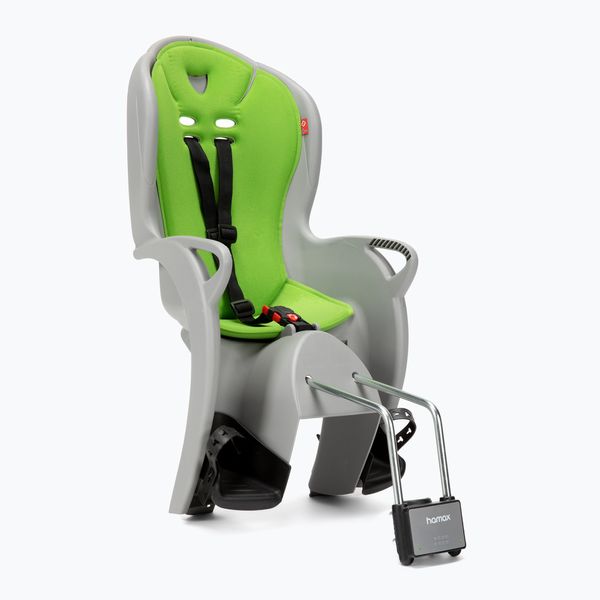 Hamax Детска седалка за велосипед Hamax Kiss, сива 551044_HAM