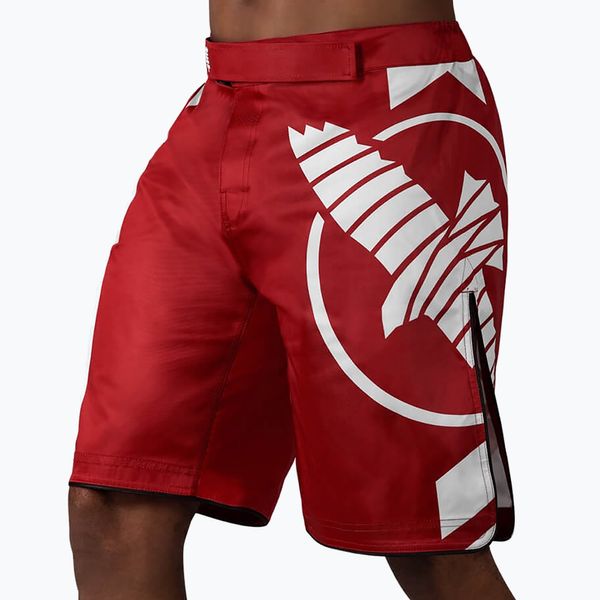 Hayabusa Hayabusa Icon Fight боксови шорти червени ICFS