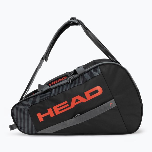 HEAD Чанта HEAD Base Padel M черно-оранжева 261343