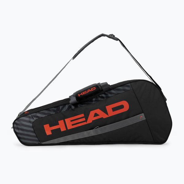 HEAD Чанта за тенис HEAD Base S черно-оранжева 261323