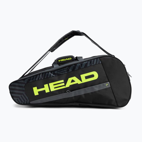 HEAD HEAD чанта за тенис Base L черна/жълта 261403