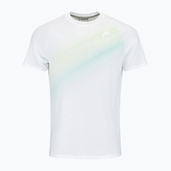 HEAD Мъжка тениска HEAD Performance в бяло и зелено 811413WHXP