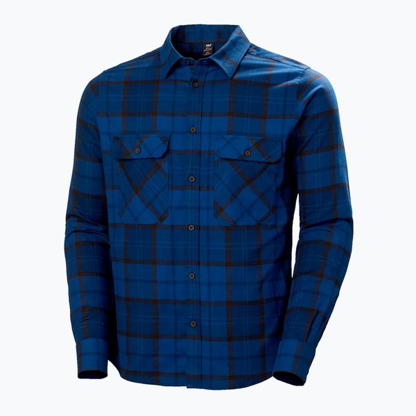 Helly Hansen Helly Hansen мъжка риза Lokka Organic Flannel LS синя/черна 62731_755