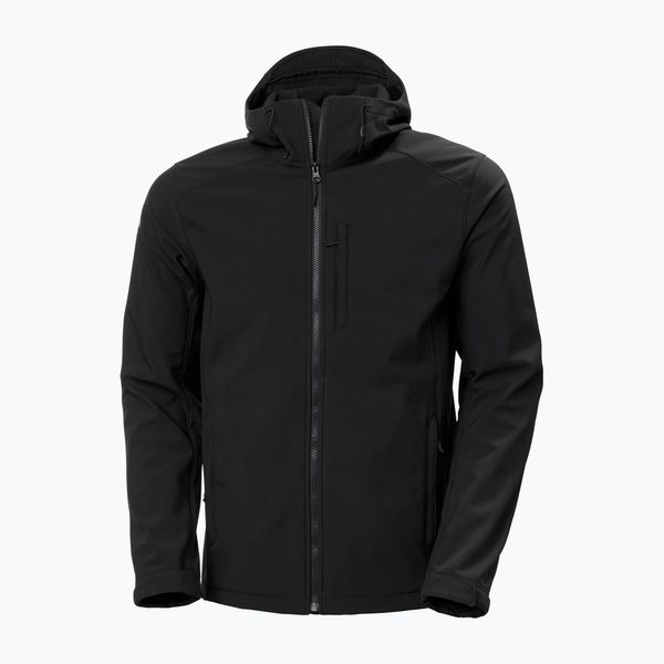Helly Hansen Helly Hansen мъжко софтшел яке Paramount с качулка черно 62987_990