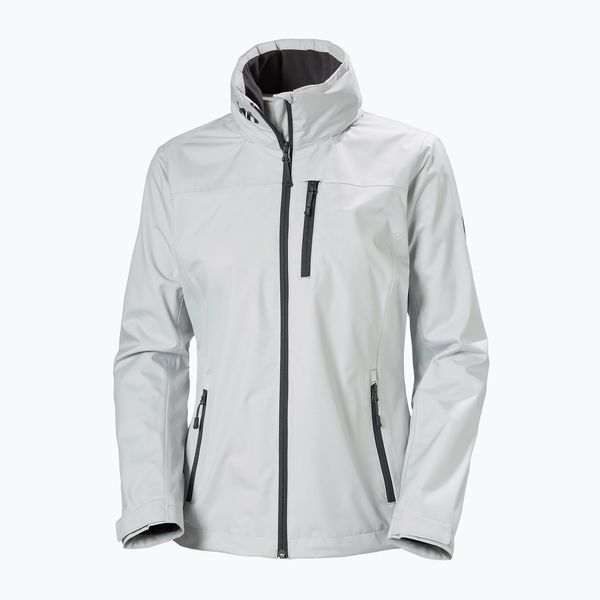 Helly Hansen Helly Hansen Women's Crew Hooded Midlayer Jacket Grey 33891_853