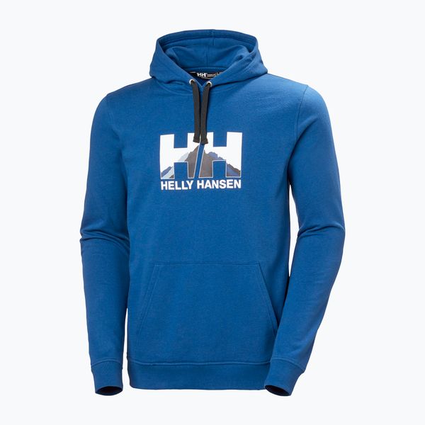 Helly Hansen Мъжки суитшърт Helly Hansen Nord Graphic Pull Over 606 blue 62975
