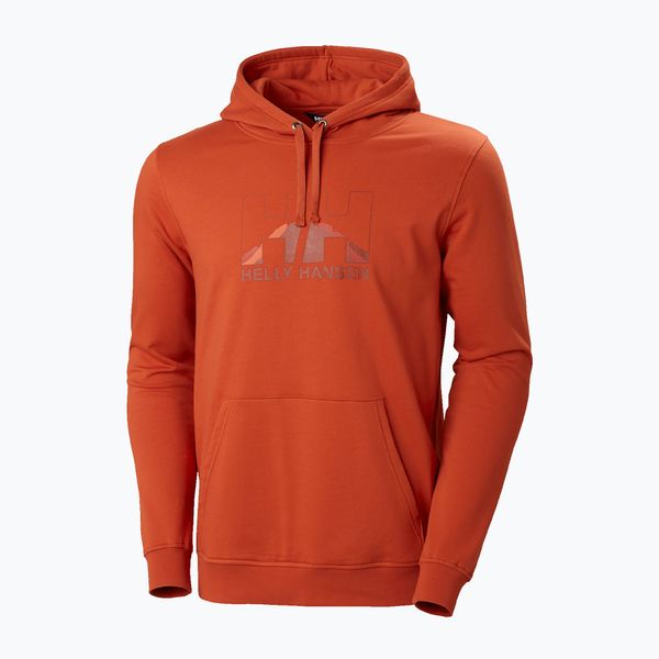 Helly Hansen Мъжки суитшърт Helly Hansen Nord Graphic Pull Over Hoodie червен 62975_308