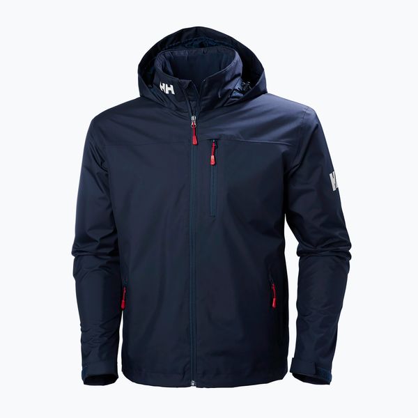 Helly Hansen Мъжко яке с качулка Helly Hansen Crew Midlayer navy blue 33874_597