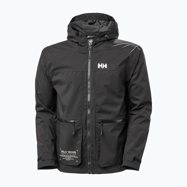 Helly Hansen Мъжко яке за дъжд Helly Hansen Move с качулка черно 53757_990