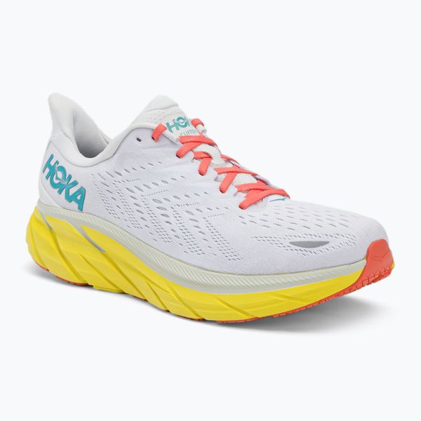 HOKA Мъжки обувки за бягане HOKA Clifton 8 Wide white 1121374-BDBI
