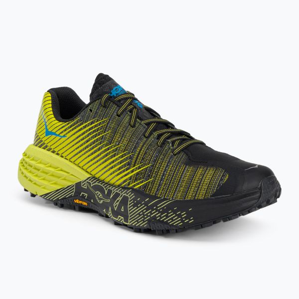 HOKA ONE ONE Дамски обувки за бягане HOKA Evo Speedgoat black/yellow 1111430-CIB