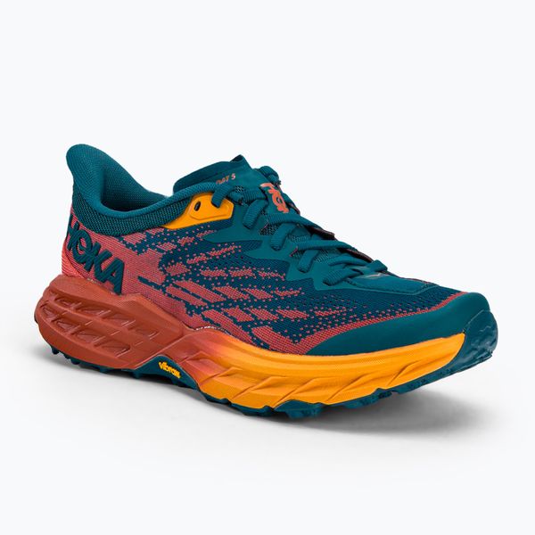 HOKA ONE ONE Дамски обувки за бягане HOKA Speedgoat 5 blue-orange 1123158-BCCML