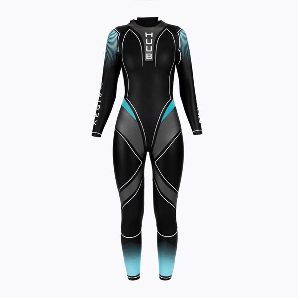 HUUB Дамска пяна за триатлон HUUB Aegis X 3:3 Black/Blue AEGX33W