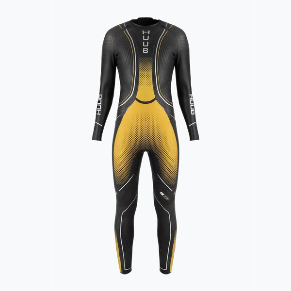 HUUB HUUB Мъжка пяна за триатлон Agilis Ali Gold 3:5 Black/Yellow FRE35H