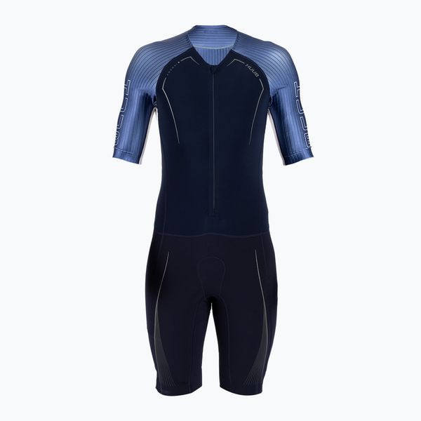 HUUB HUUB мъжки костюм за триатлон Anemoi Aero + Flatlock черно-син ANEPF