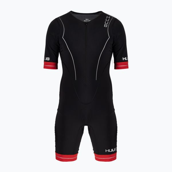 HUUB Мъжки трикотажен костюм HUUB Race Long Course black/red RCLCS
