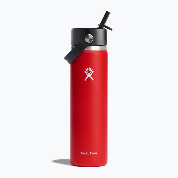Hydro Flask Термобутилка Hydro Flask Wide Flex Straw 710 ml червена W24BFS612