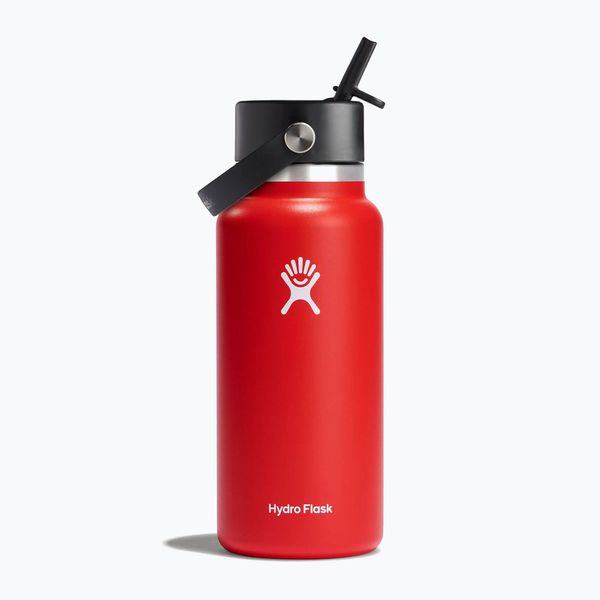 Hydro Flask Термобутилка Hydro Flask Wide Flex Straw 945 ml червена W32BFS612