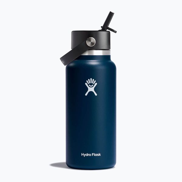 Hydro Flask Термобутилка Hydro Flask Wide Flex Straw 945 ml, тъмносиня W32BFS464