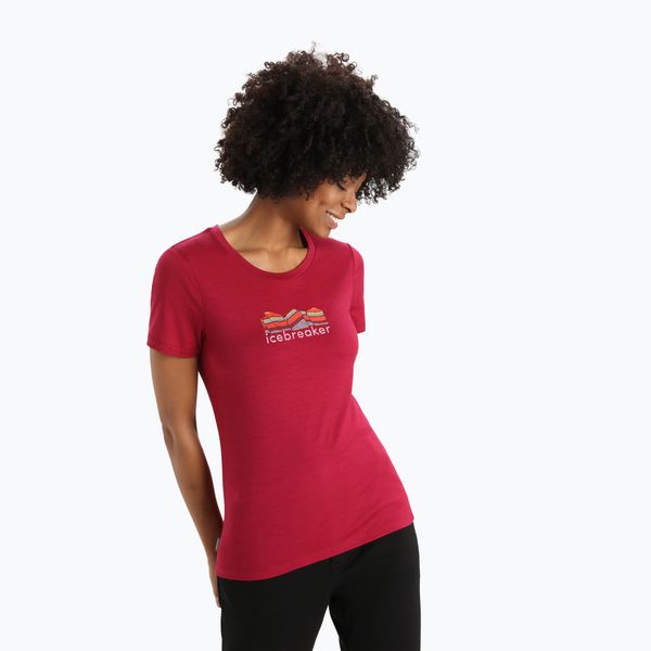 icebreaker Дамска риза за трекинг Icebreaker Tech Lite II розова IB0A56IS0591