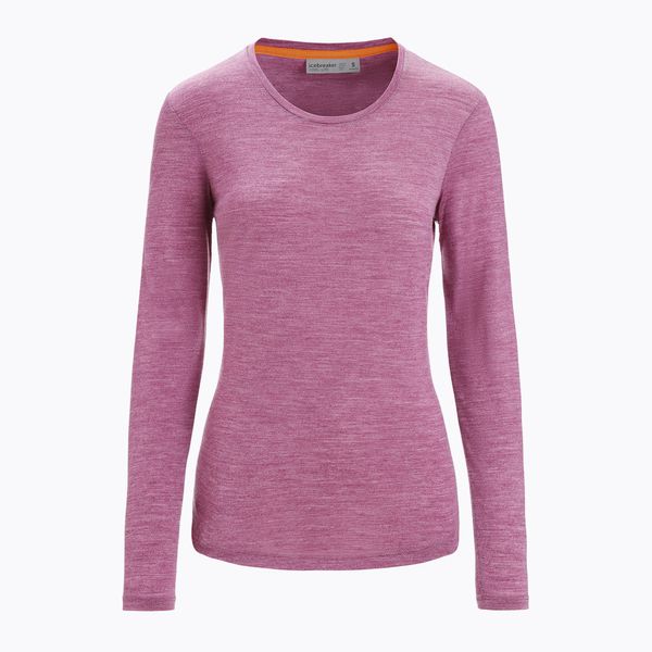 icebreaker Дамска термо тениска Icebreaker Sphere II, цвят бордо IB0A56EJ7941