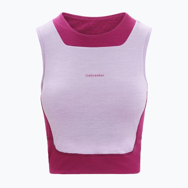 icebreaker Дамски термо потник Icebreaker Zoneknit Cropped Bra-Tank purple IB0A56FC8231