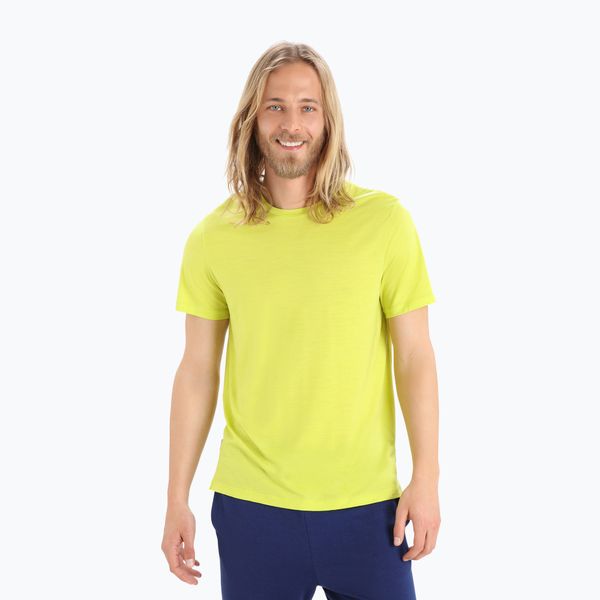icebreaker Мъжка риза за трекинг Icebreaker Sphere II SS yellow IB0A56C65651
