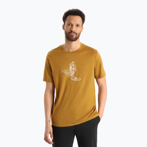 icebreaker Мъжка риза за трекинг Icebreaker Tech Lite II yellow IB0A56IM5561