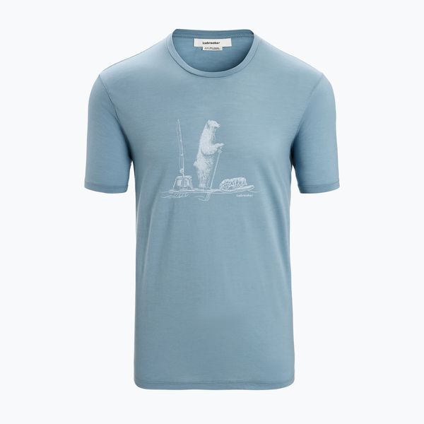 icebreaker Мъжка термо тениска Icebreaker Tech Lite II Polar Paddle blue IB0A56NA7301