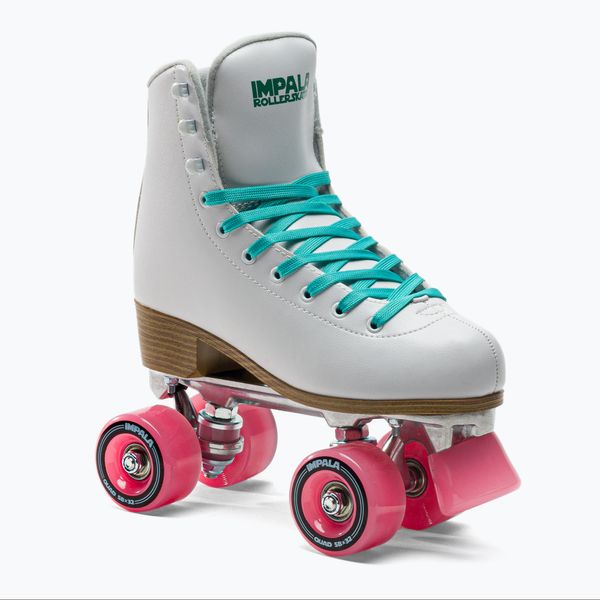 IMPALA Дамски ролкови кънки IMPALA Quad Skate white IMPROLLER1