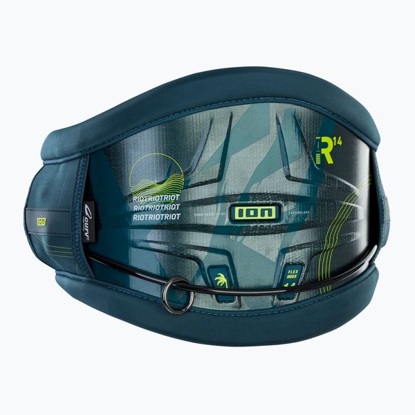 ION Мъжки кайтсърф трапец ION Kite Riot Curv тъмнозелен 8220-7245