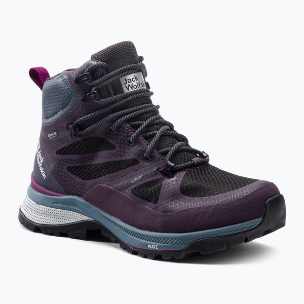 Jack Wolfskin Дамски ботуши за трекинг Jack Wolfskin Force Striker Texapore Mid purple 4038873