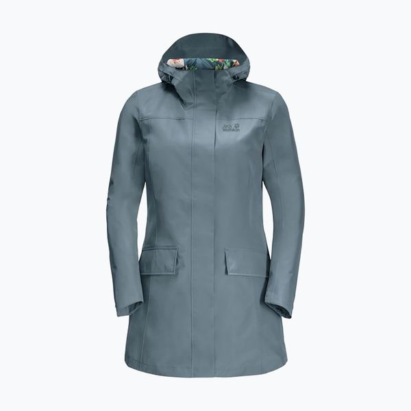 Jack Wolfskin Дамски Jack Wolfskin Cape York Paradise mackintosh grey 1111244_6167