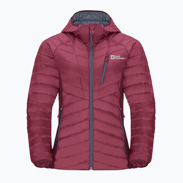 Jack Wolfskin Дамско пухено яке Jack Wolfskin Routeburn Pro Ins червено 1207191_2198_005