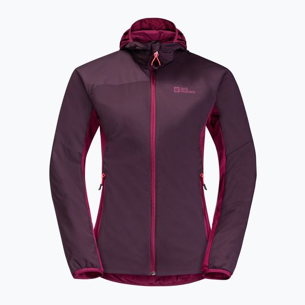 Jack Wolfskin Дамско ски яке Alpspitze Ins Hoody лилаво 1206801_2042 на Jack Wolfskin