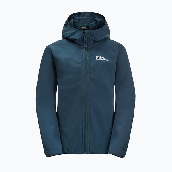Jack Wolfskin Детско софтшел яке Solyd тъмносиньо 1609821 на Jack Wolfskin