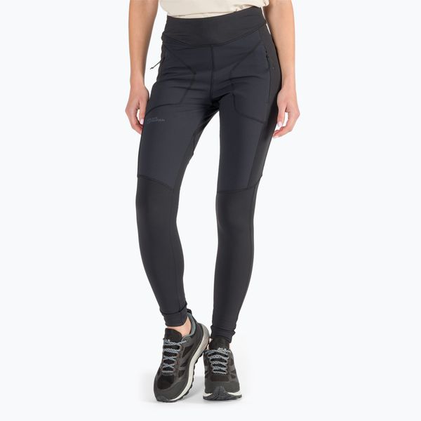 Jack Wolfskin Jack Wolfskin дамски клинове Salmaser Tights black 1507781_6000_005