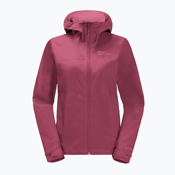 Jack Wolfskin Jack Wolfskin дамско дъждобранно яке Elsberg 2.5L червено 1115951_2198_005