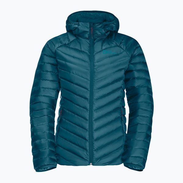 Jack Wolfskin Jack Wolfskin дамско пухено яке Passamani Down Hoody синьо 1207101_4133